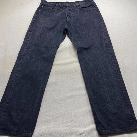Levi's Other - Levis 501 Button Fly Black Denim Jeans 40x34 40 x 34